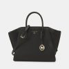 New Michael Michael Kors Avril Satchel Handbag Nero