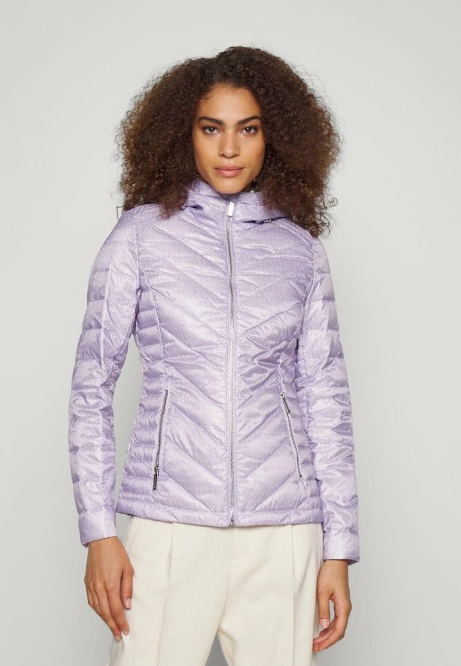 Online Michael Michael Kors Eco Down Jacket Lavender Mist