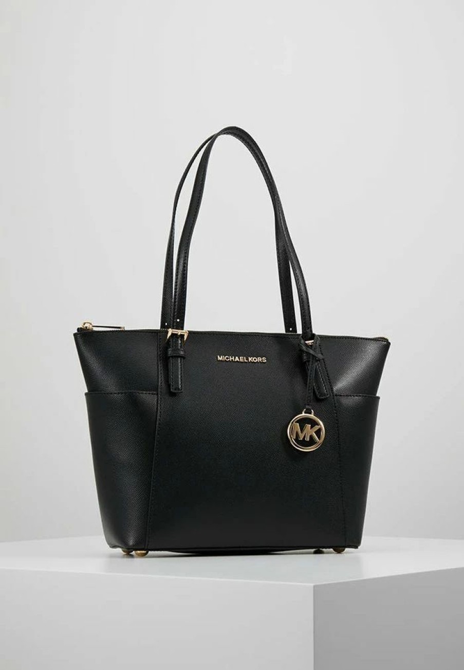 Best Michael Michael Kors Jet Set Handbag Black