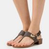 Wholesale Michael Michael Kors Jilly T-Bar Sandals Brown/Multi-Coloured