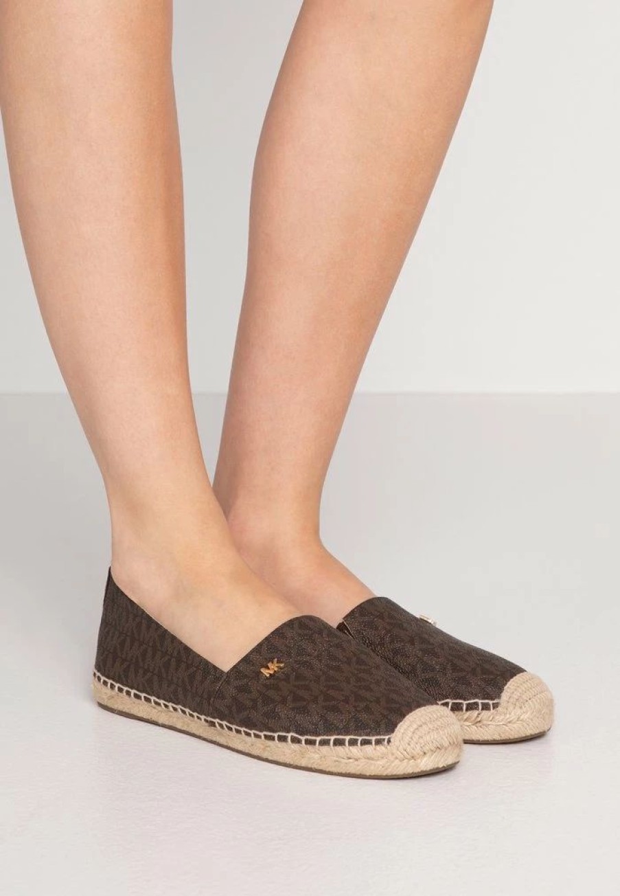 Wholesale Michael Michael Kors Kendrick Slip On Espadrilles Brown