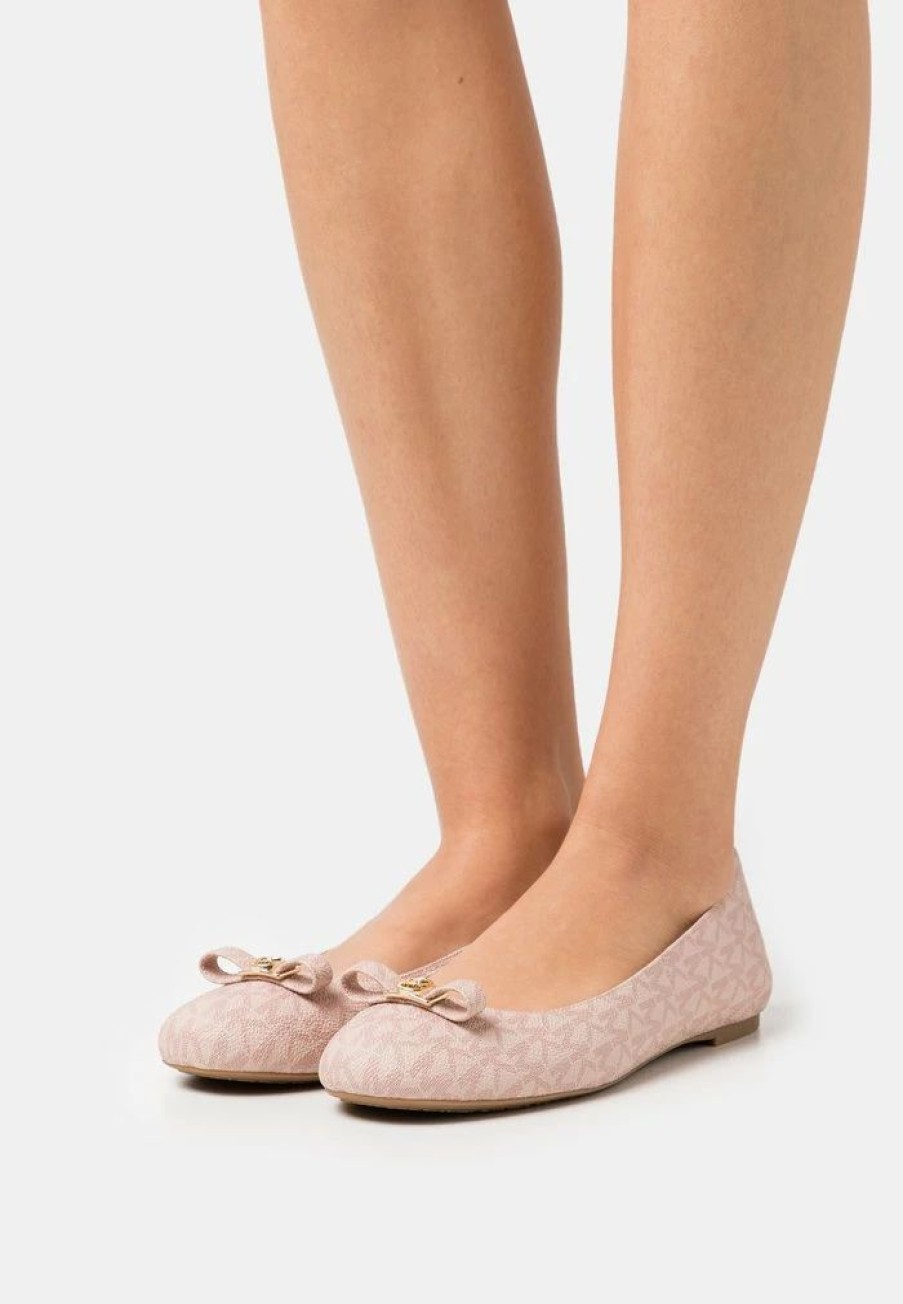 New Michael Michael Kors Aileen Ballet Ballet Pumps Light Pink