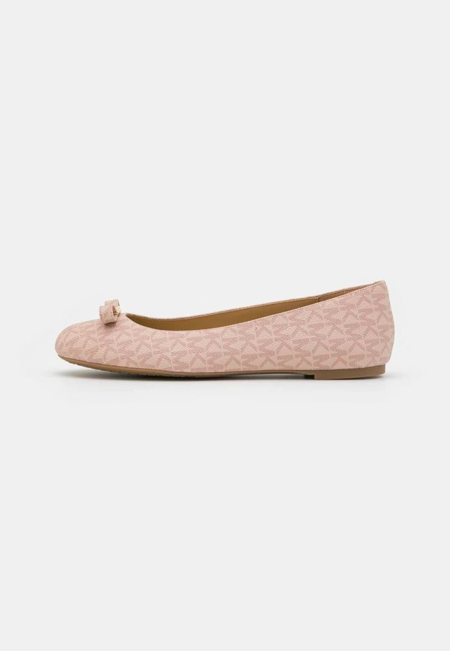 New Michael Michael Kors Aileen Ballet Ballet Pumps Light Pink