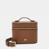 Hot Michael Michael Kors Oval Trunk Xbody Across Body Bag Brown