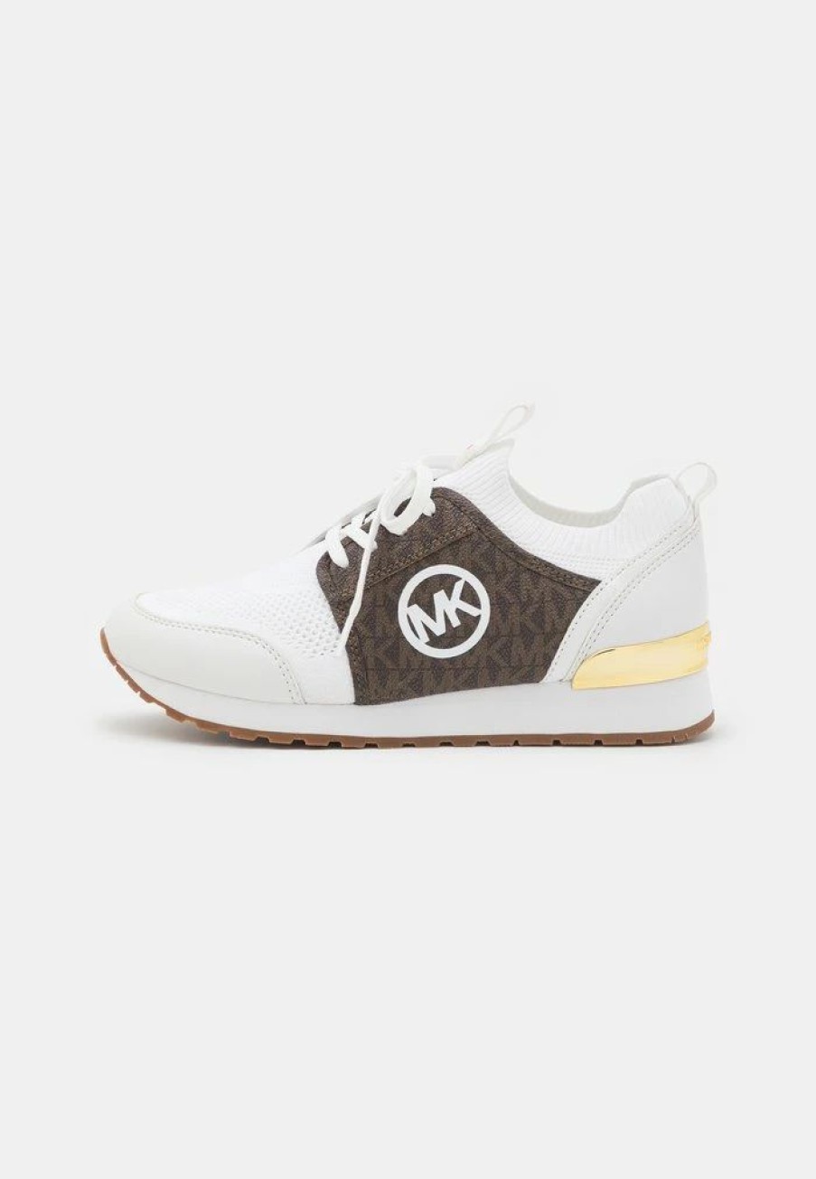 Wholesale Michael Michael Kors Dash Trainer Trainers Optic White/Brown