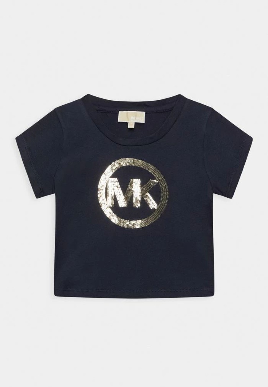 Hot Michael Michael Kors Print T-Shirt Blue