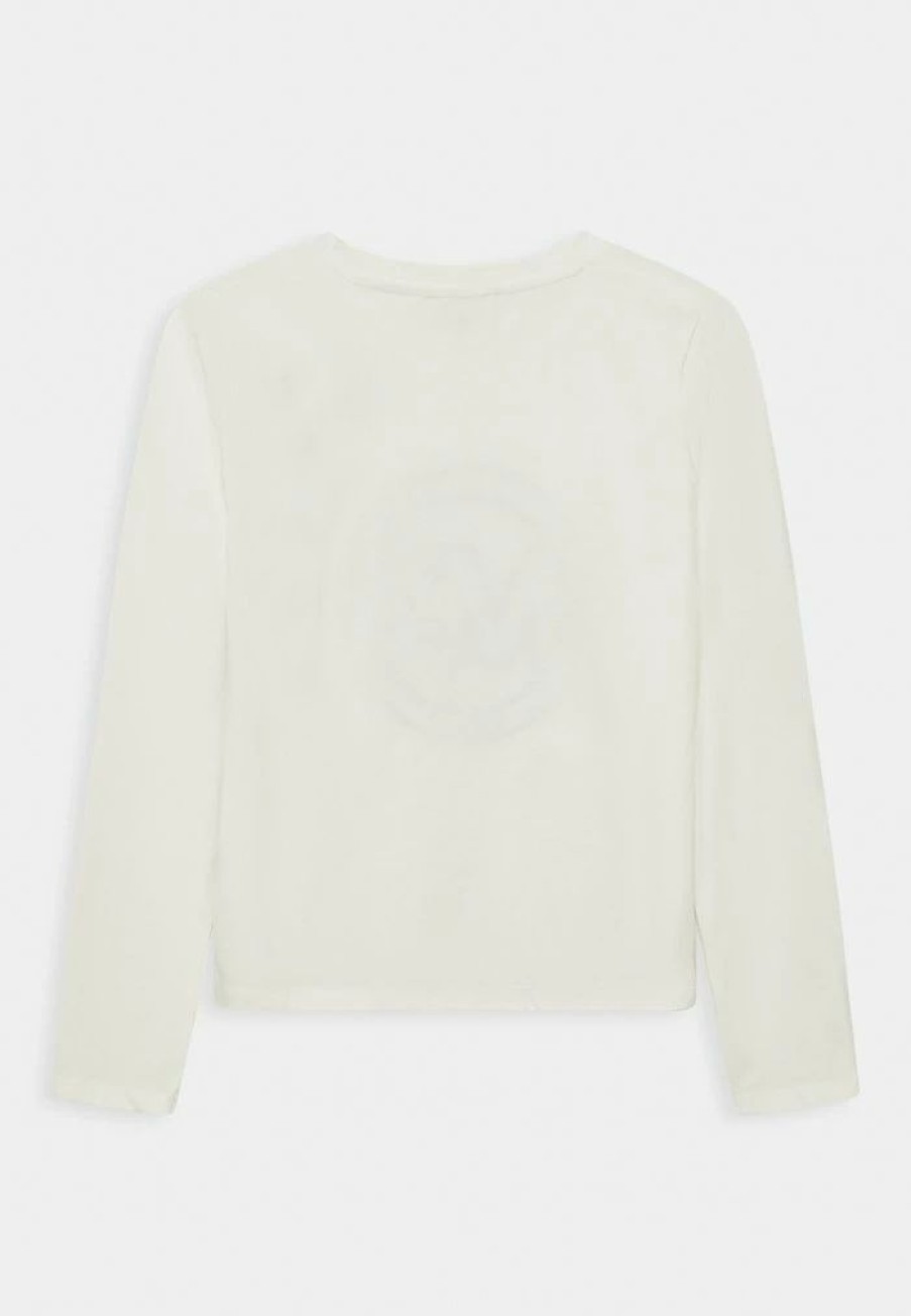 Hot Michael Michael Kors Long Sleeve Long Sleeved Top Off White