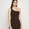 Best Michael Michael Kors Mini Dress Cocktail Dress / Party Dress Chocolate