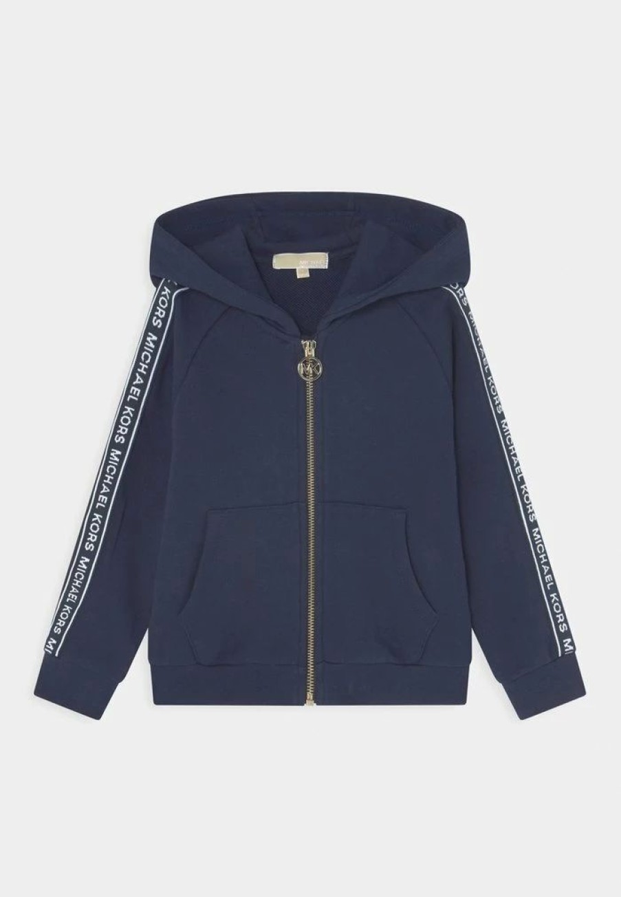 Online Michael Michael Kors Zip-Up Sweatshirt Blue