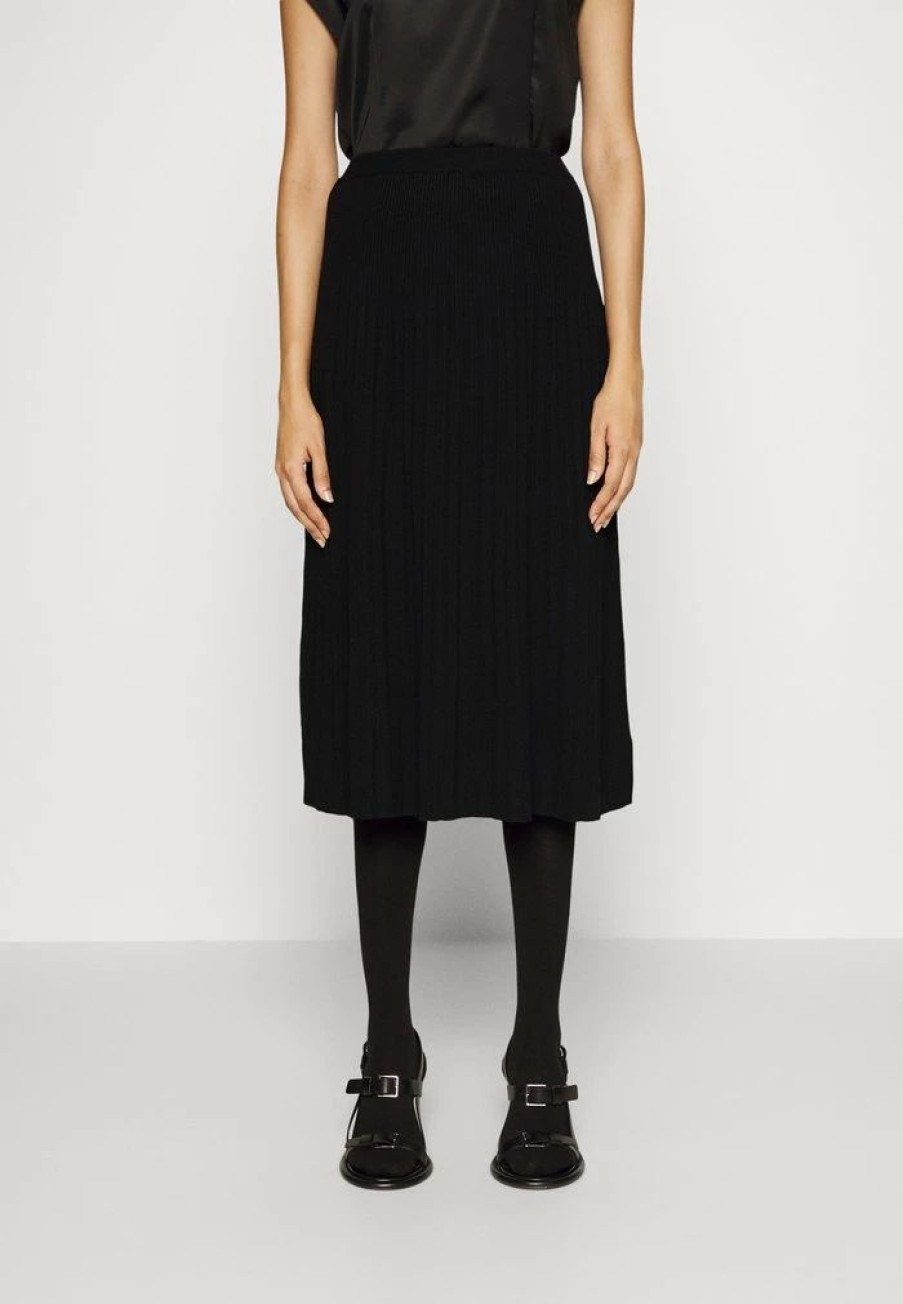 Wholesale Michael Michael Kors Pleated Skirt Black